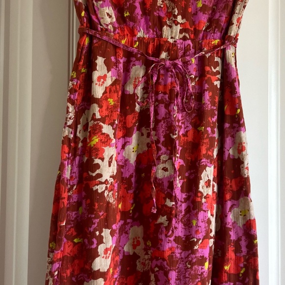 NWT Eddie  Bauer Women's Floral Dress Sz 4 - Picture 7 of 14